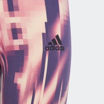 ADIDAS SPORTSWEAR Skinny Workout Pants 'Arkd3' in Mixed colors