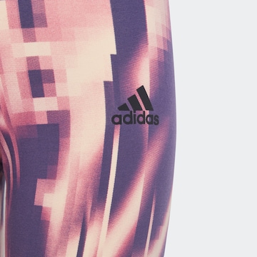 ADIDAS SPORTSWEAR Skinny Workout Pants 'Arkd3' in Mixed colors