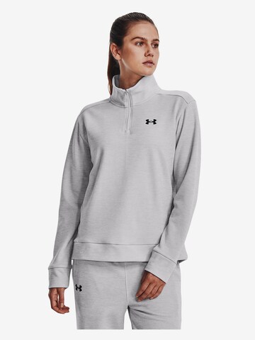 UNDER ARMOUR Sportsweatshirt in Grau: predná strana