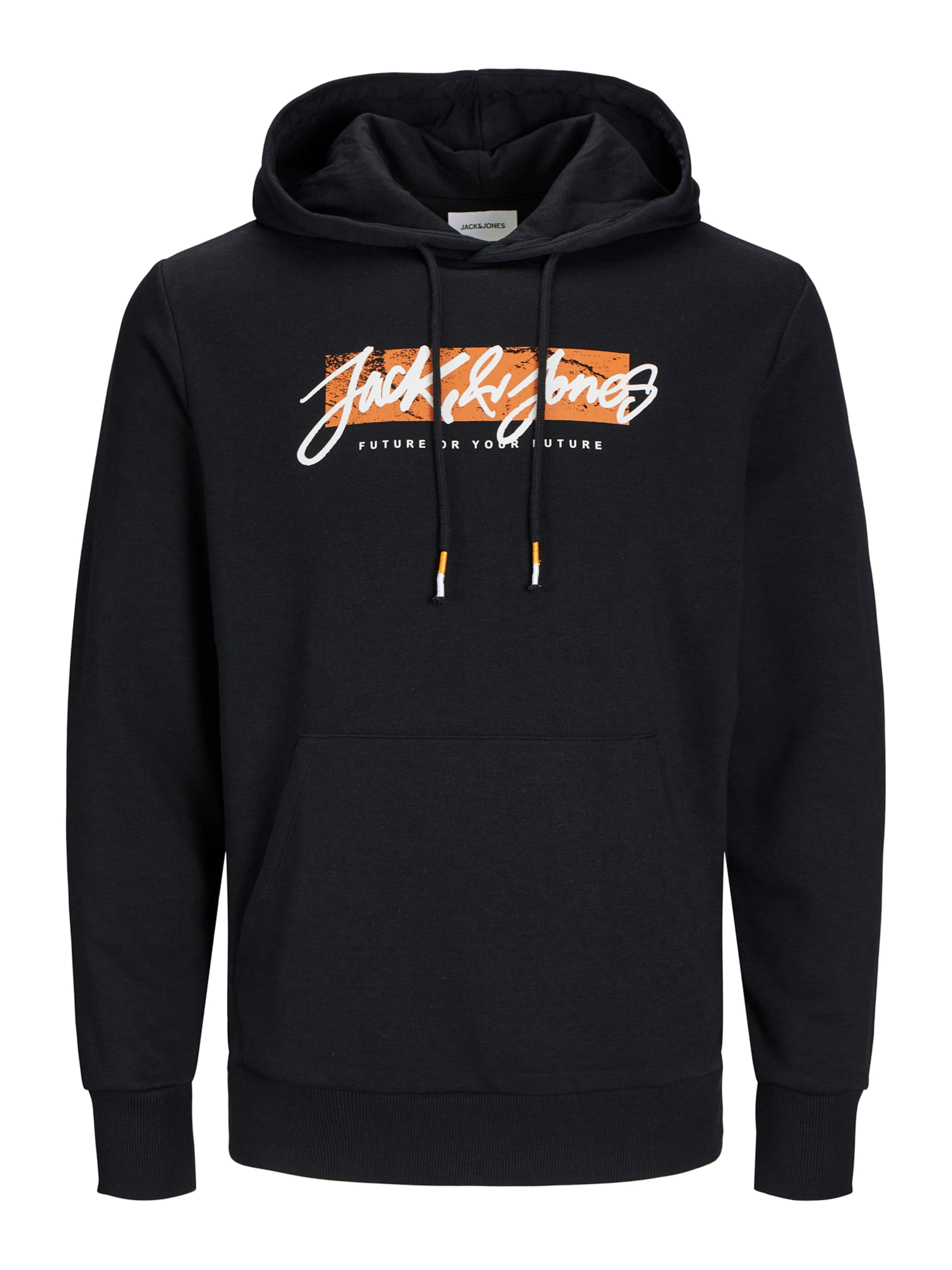 JACK & JONES Sweatshirt 'JWHTILEY' in Black: front