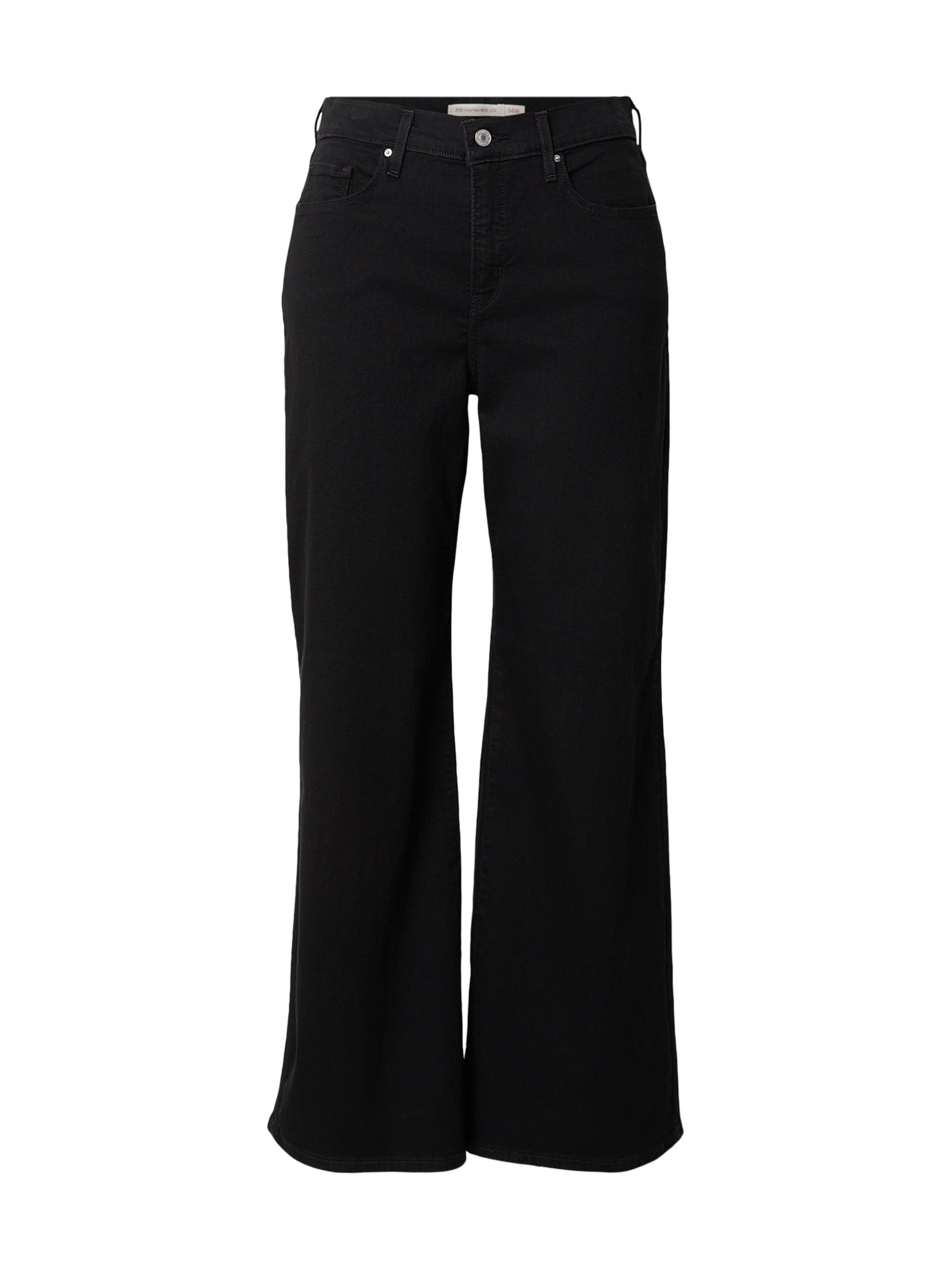 Levi's® Plus Jeans '318' in schwarz, Produktansicht