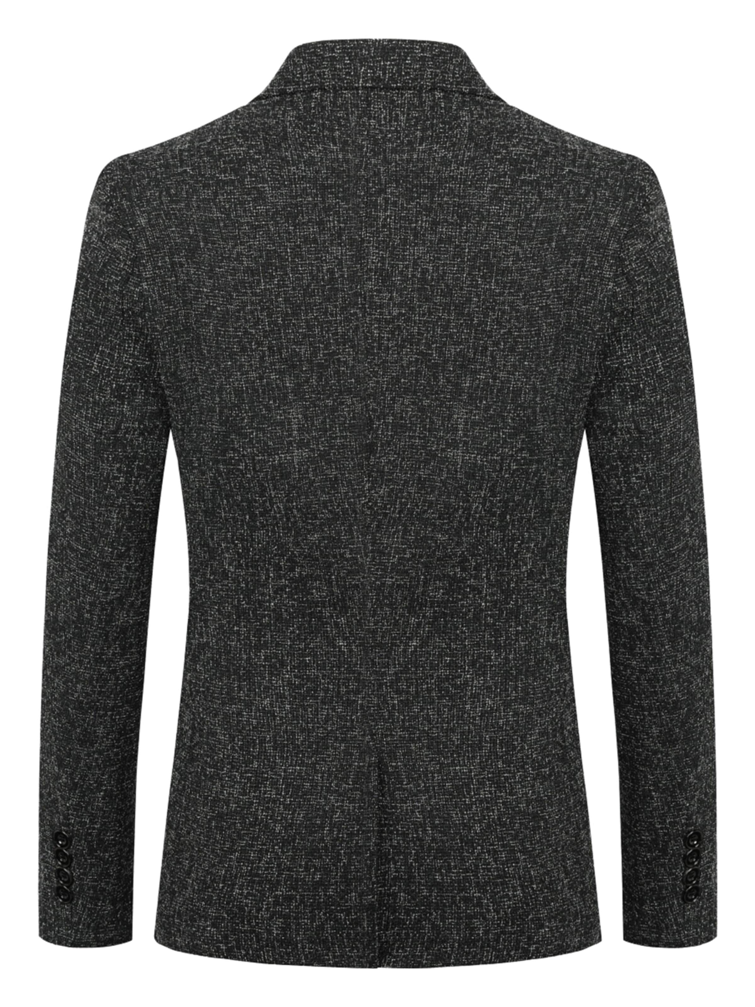 Youthup Slim fit Suit Jacket in Black