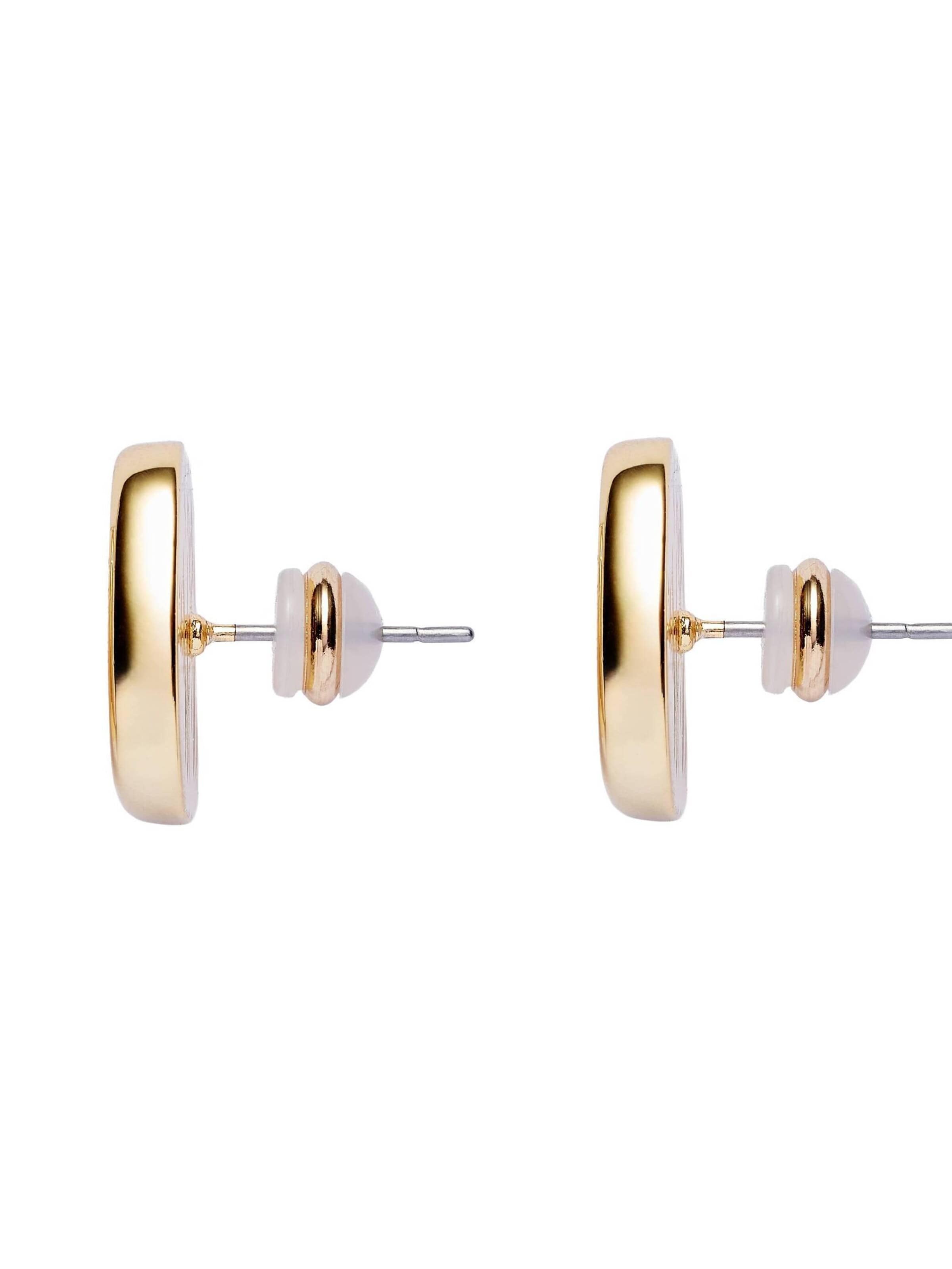 U.S. POLO ASSN. - Pendientes 'Sally' en amarillo
