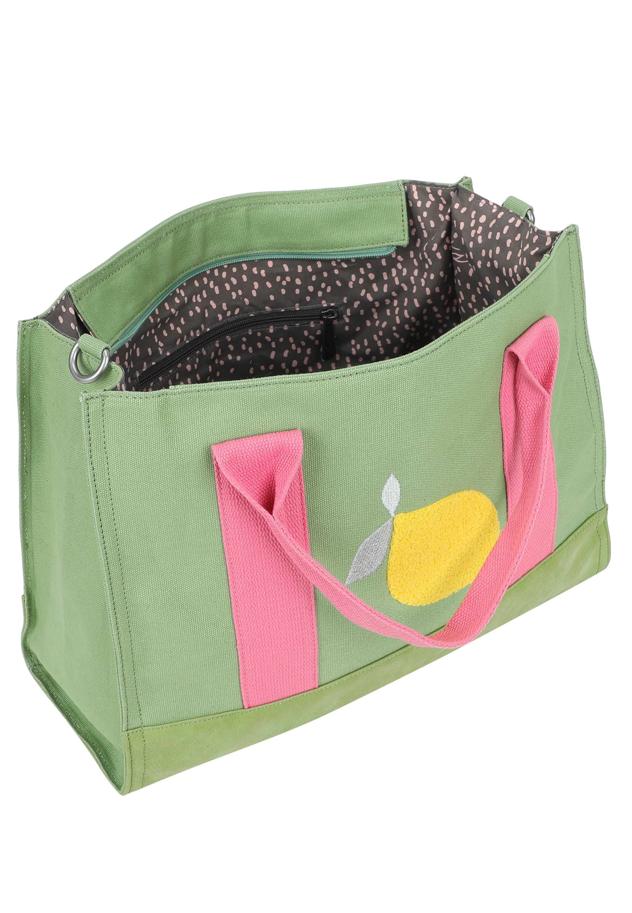 Shopper 'Tote Bag Limited Squeezy Lemon' di Fritzi aus Preußen in verde