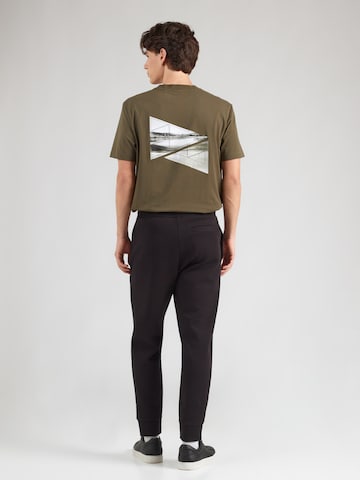 BOSS Tapered Housut 'Hadiko' värissä musta