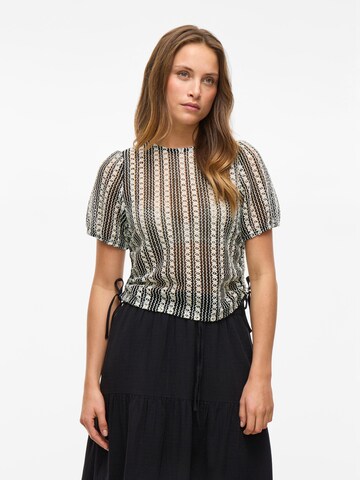 VILA Blouse 'VINUSE' in Zwart: voorkant