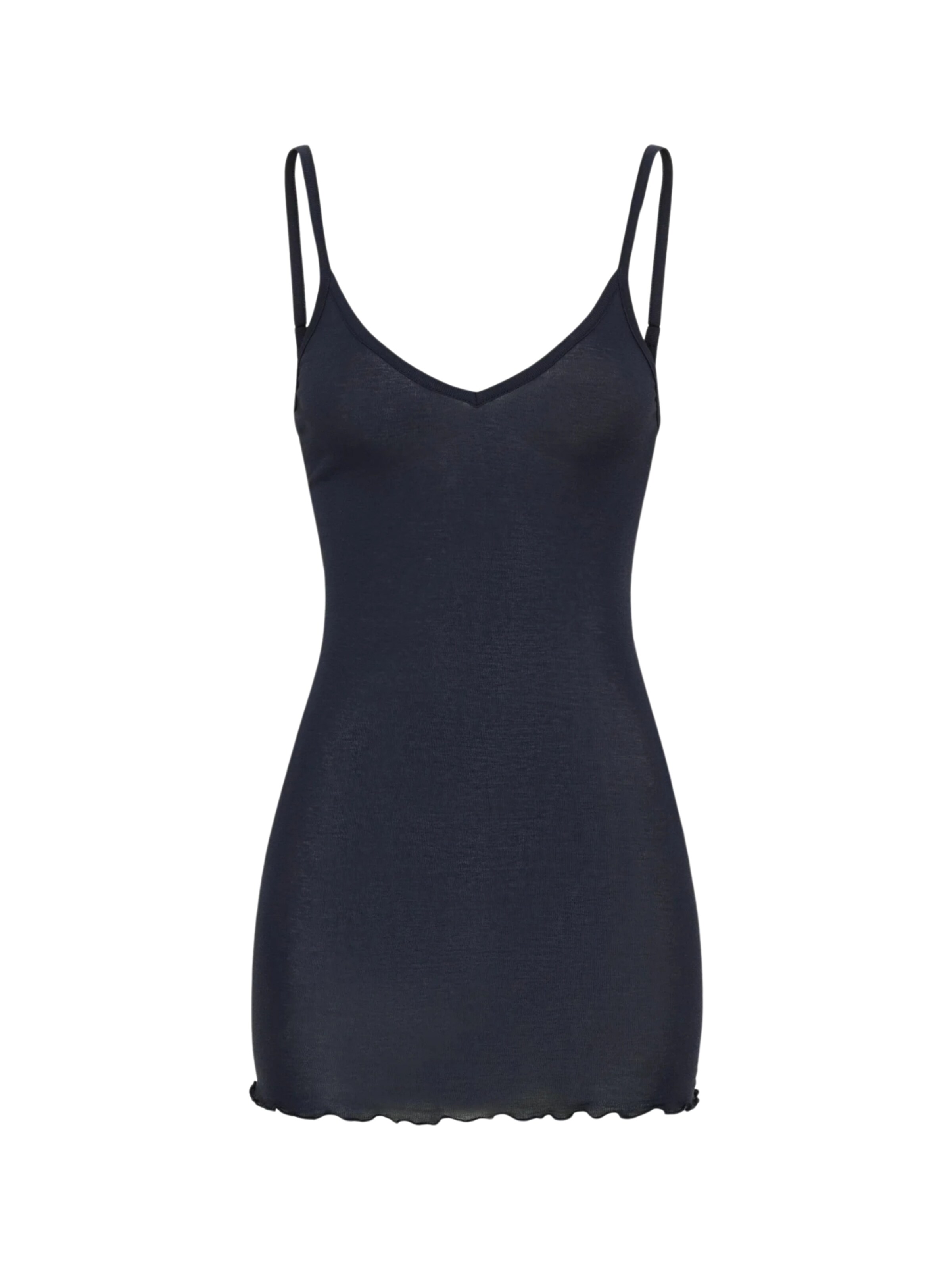 Haut Seamless Basic en bleu : devant