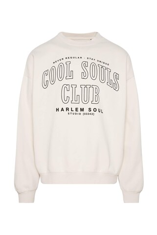 Harlem Soul Sweatshirt in Beige: predná strana