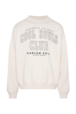 Harlem Soul Sweatshirt in Beige: front