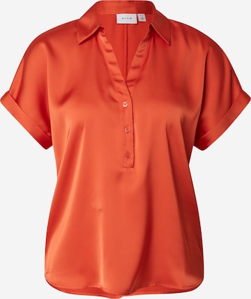 VILA Bluse 'VIENNA RAVENNA' in Rot: Vorderseite