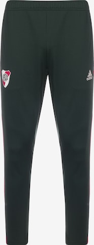 ADIDAS PERFORMANCE Regular Sportbroek 'River Plate' in Zwart: voorkant