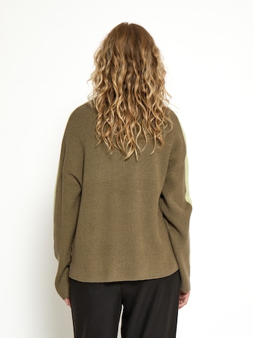 DESIRES Pullover 'Leandra' i grøn