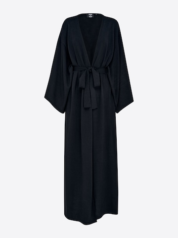 ABOUT YOU x VIAM Studio - Kimono 'WHITNEY' en negro: frente