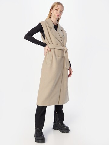 MSCH COPENHAGEN Bodywarmer 'Jolana' in Beige: voorkant