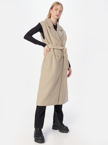 MSCH COPENHAGEN - Chaleco 'Jolana' en beige: frente