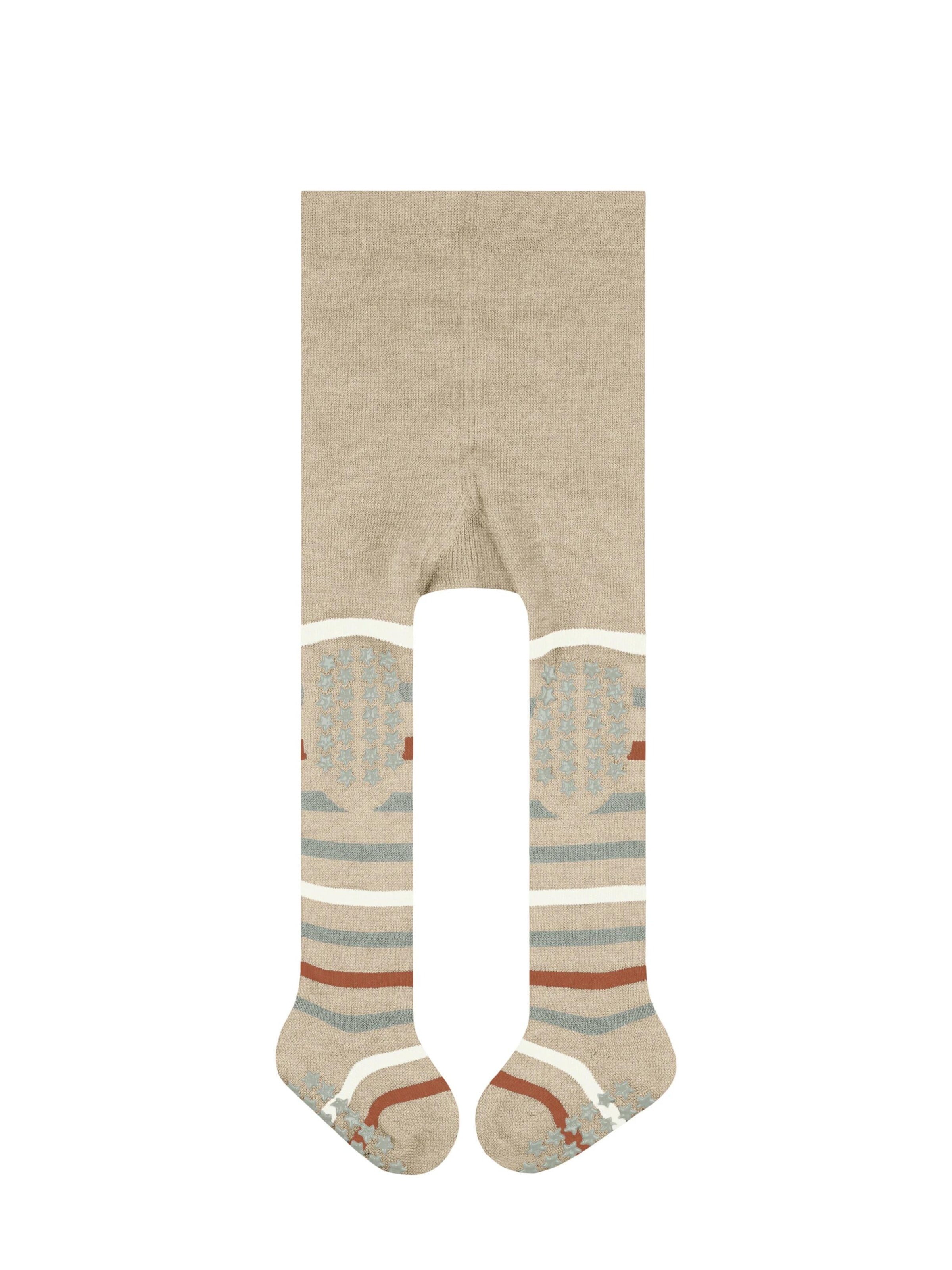 FALKE Strumpfhose 'Multi Stripe'‌‌‌‌ in Beige: Vorderseite