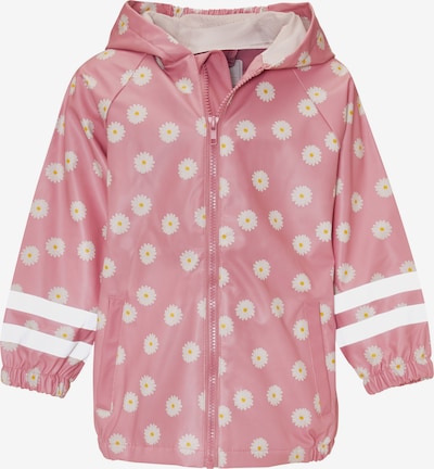 PLAYSHOES Toiminnallinen takki 'Margerite' värissä keltainen / vanha roosa / valkoinen, Tuotenäkymä
