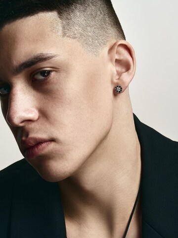 REYTEL - Pendientes 'COMPASS' en plata