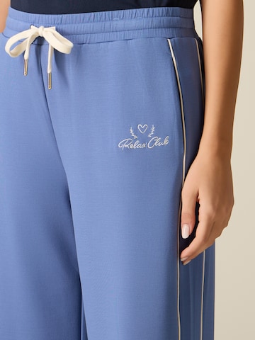 regular Pantaloni di oltre in blu