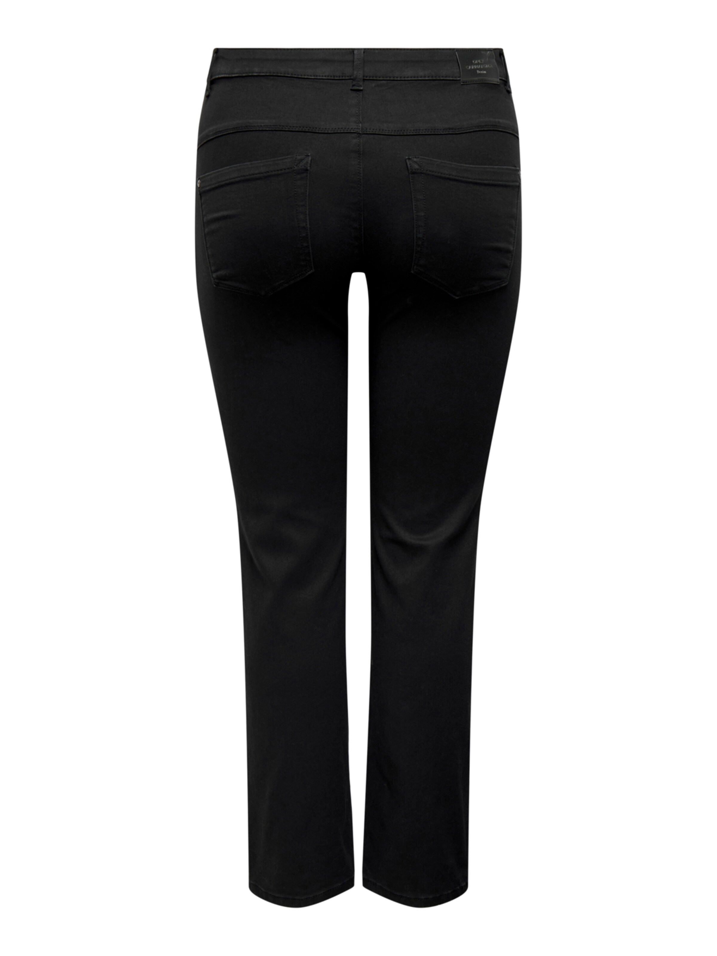 ONLY Carmakoma Slim fit Jeans 'Augusta' in Black