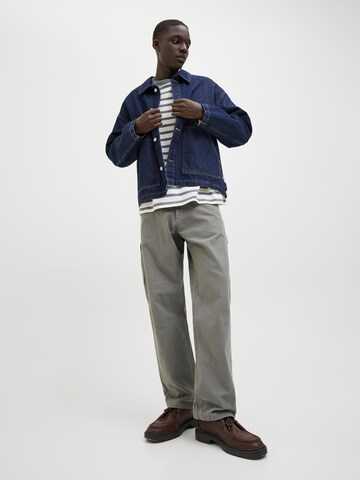 JACK & JONES Loosefit Cargobroek 'JPSTEddie JJCarpenter' in Groen