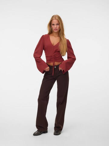 VERO MODA Top 'LISBETH' in Rood