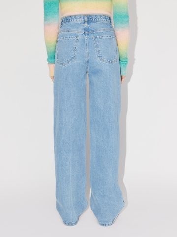 Wide leg Jeans 'Carla Tall' di LeGer by Lena Gercke in blu: dietro