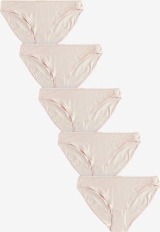 Slip Next en beige : devant