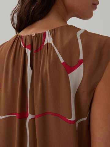 Someday Blouse 'Zacci' in Brown