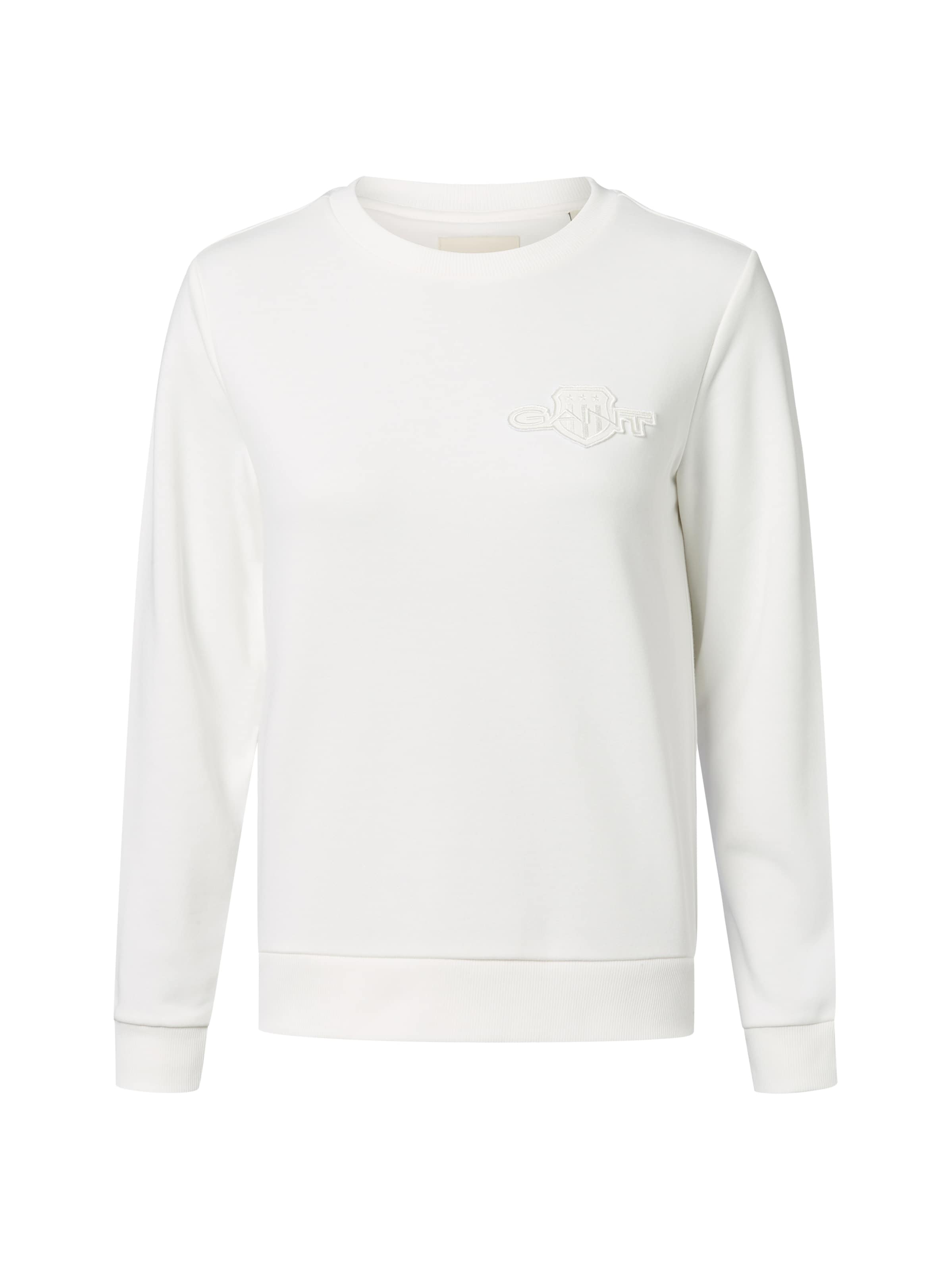 GANT Sweatshirt in White: front