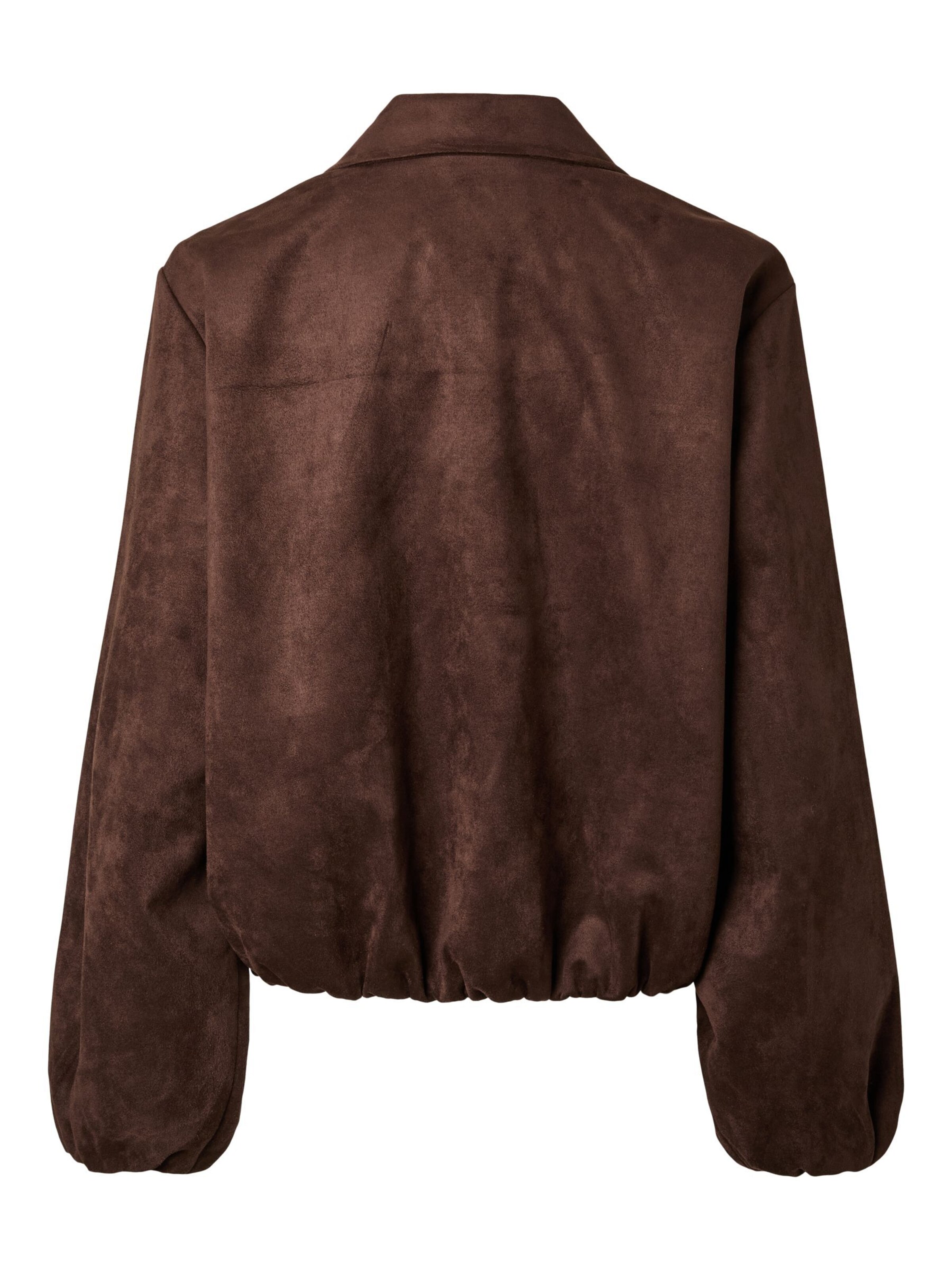 PIECES - Chaqueta de entretiempo 'PCFOLINE' en marrón