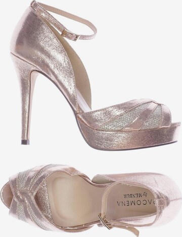 MENBUR High Heels & Pumps in 38 in Gold: front