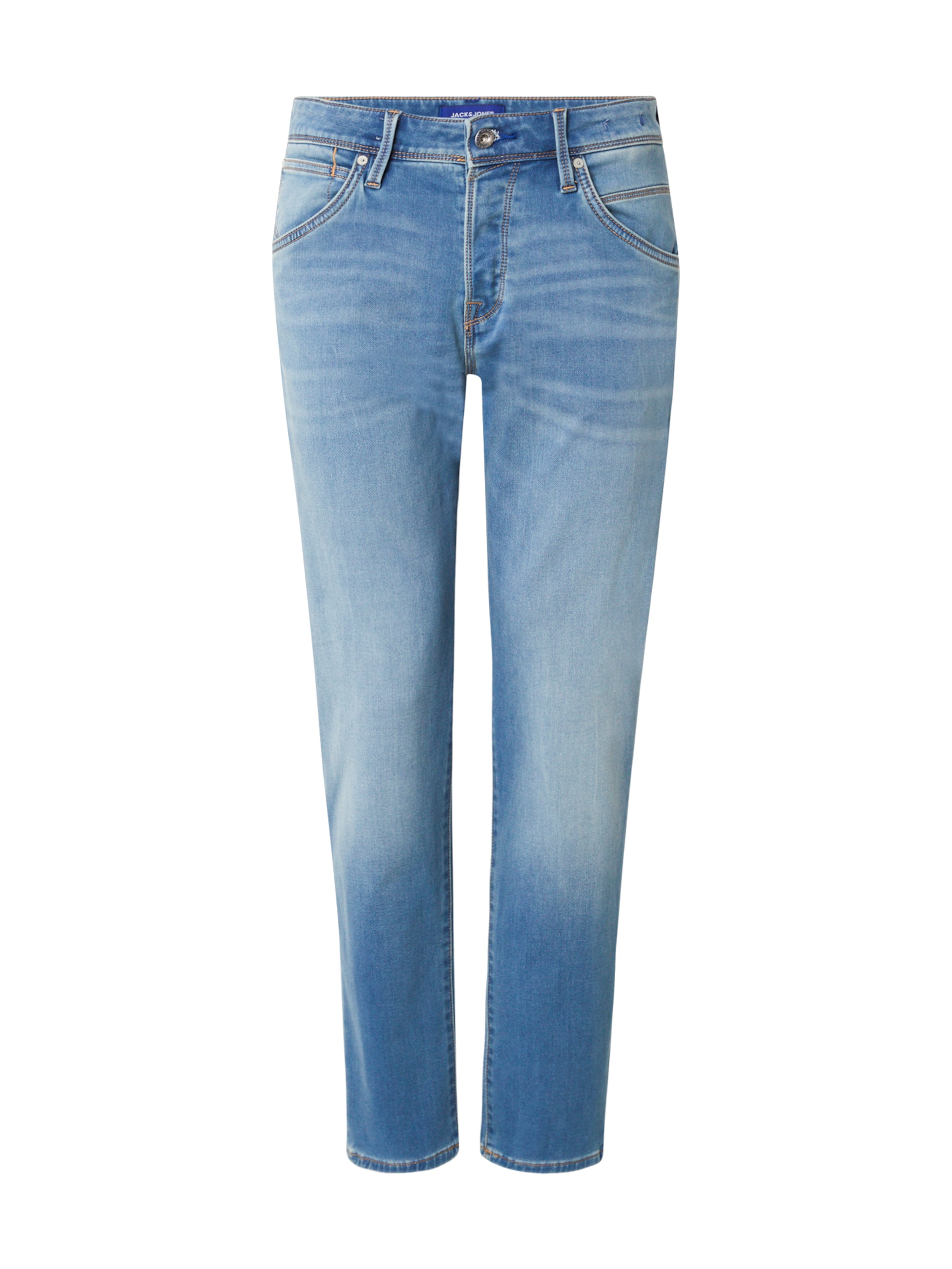 JACK & JONES Regular Jeans 'JJIMike JJFox' in Blue: front