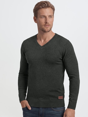 BLEND - Jersey 'Lasse' en gris: frente