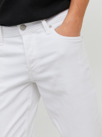 JACK & JONES - Regular Calças de ganga 'Glenn' em branco