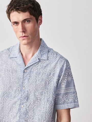 Coupe regular Chemise Next en bleu