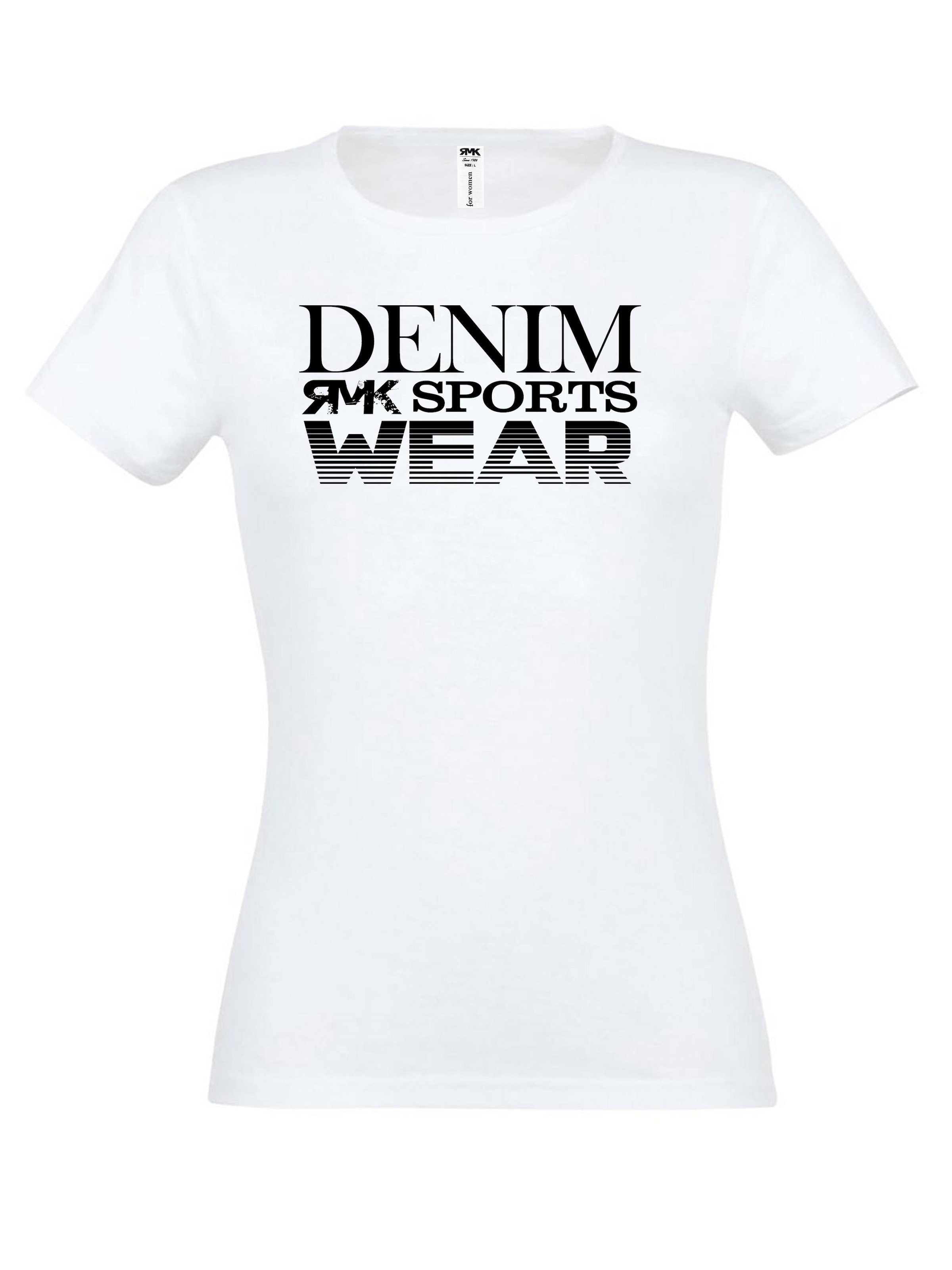 RMK Shirt 'Sportswear'‌‌‌ in Weiß: Vorderseite