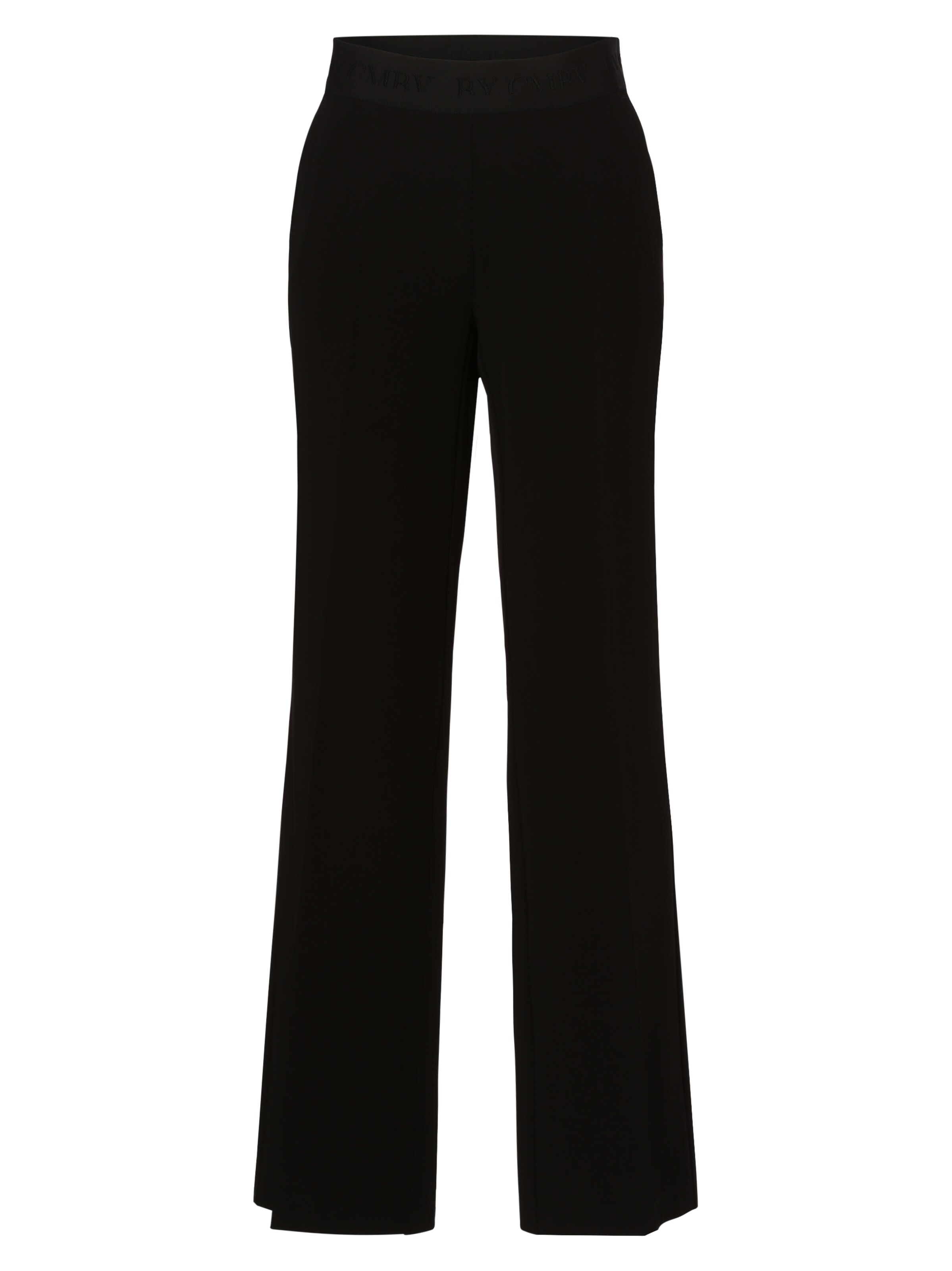 Cambio Wide leg Pantalon 'Ava' in Zwart: voorkant