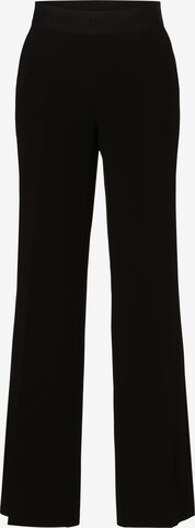Cambio Wide leg Pleated Pants 'Ava' in Black: front