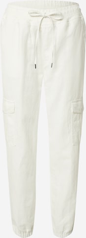 GAP Tapered Cargo Pants in White: front