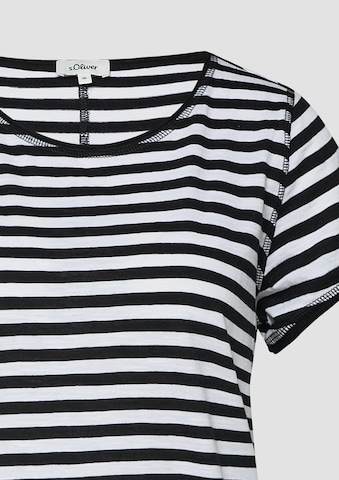 T-shirt s.Oliver en noir