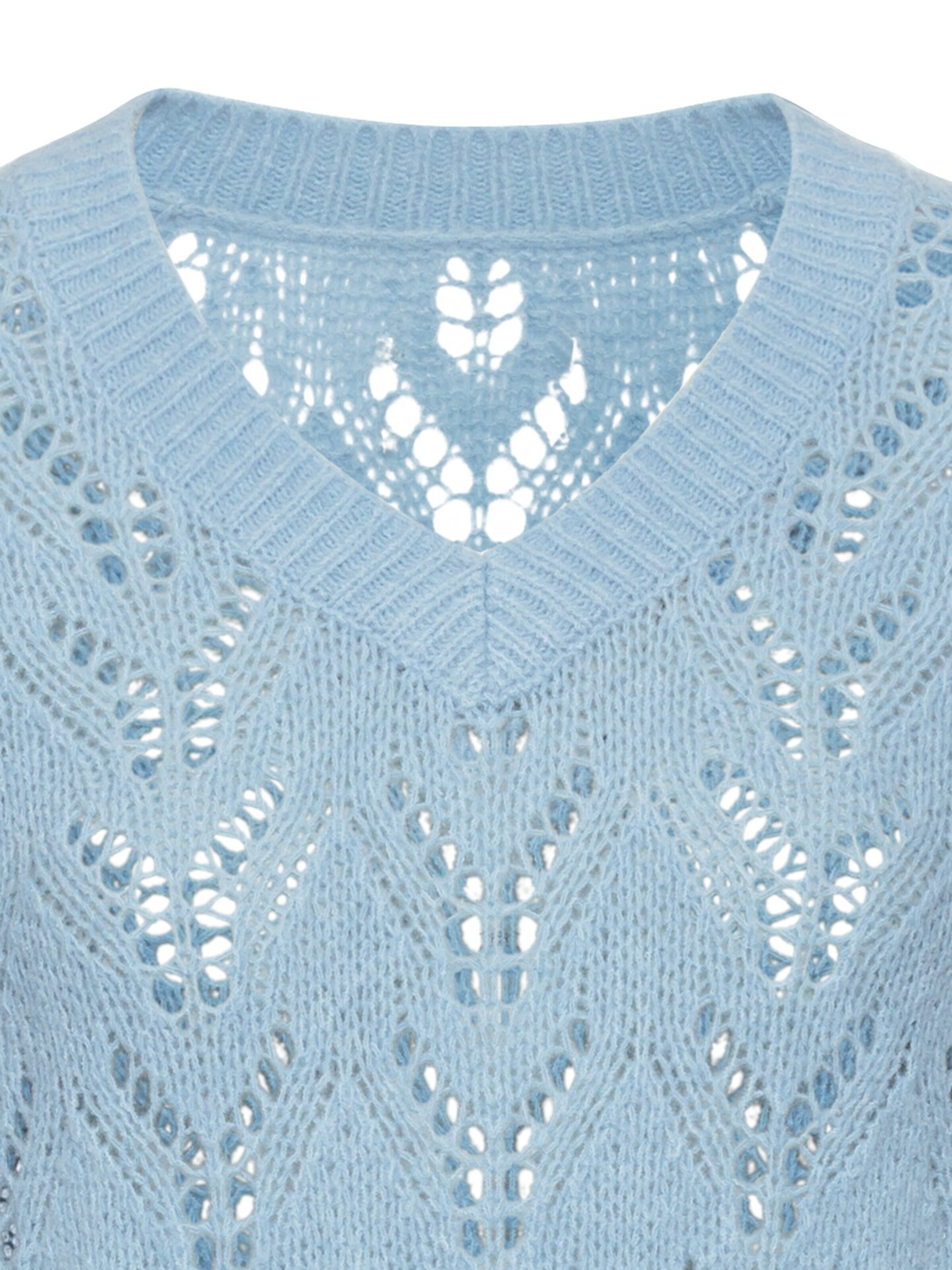 CAMEL ACTIVE Pullover mit V-Ausschnitt in Blau