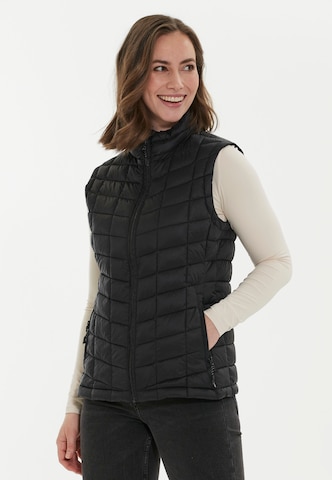 Whistler Sportbodywarmer 'Kate' in Zwart: voorkant