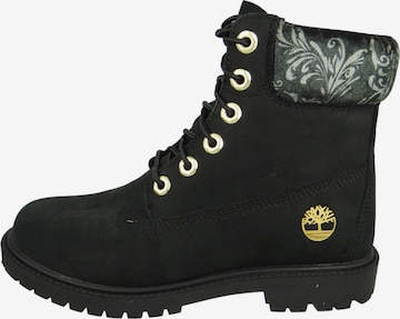 TIMBERLAND Lace-Up Ankle Boots in Black