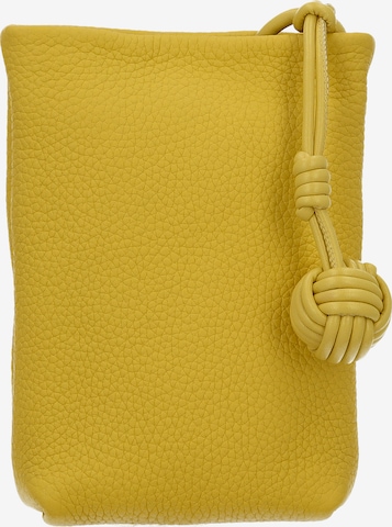 Sac à bandoulière IZIA en jaune : devant