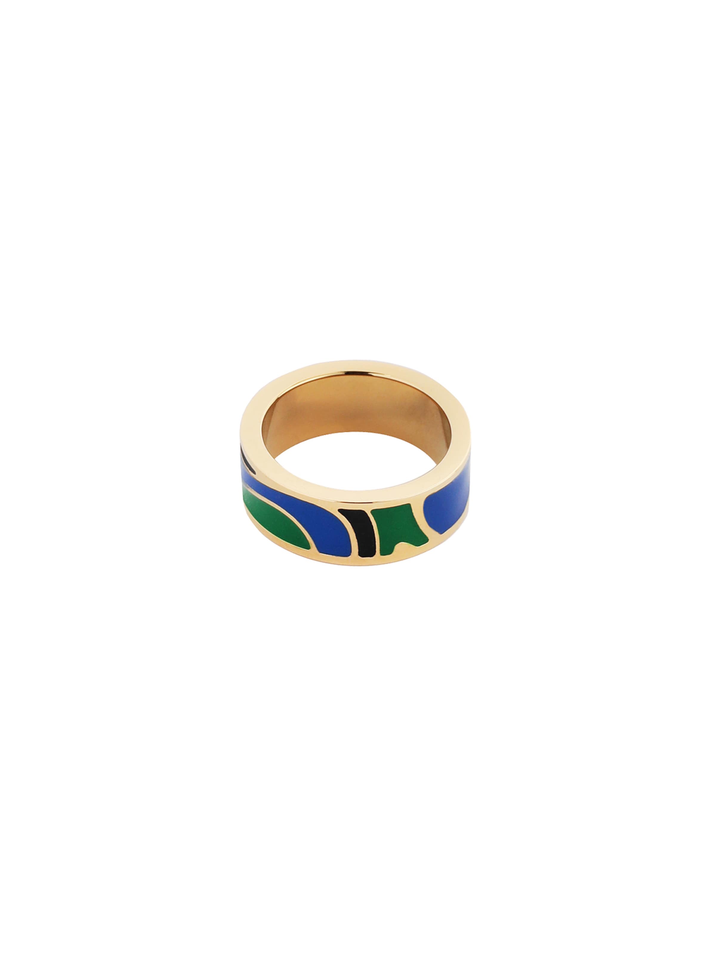 TATUUM Ring 'Imbis' in Gold: Vorderseite