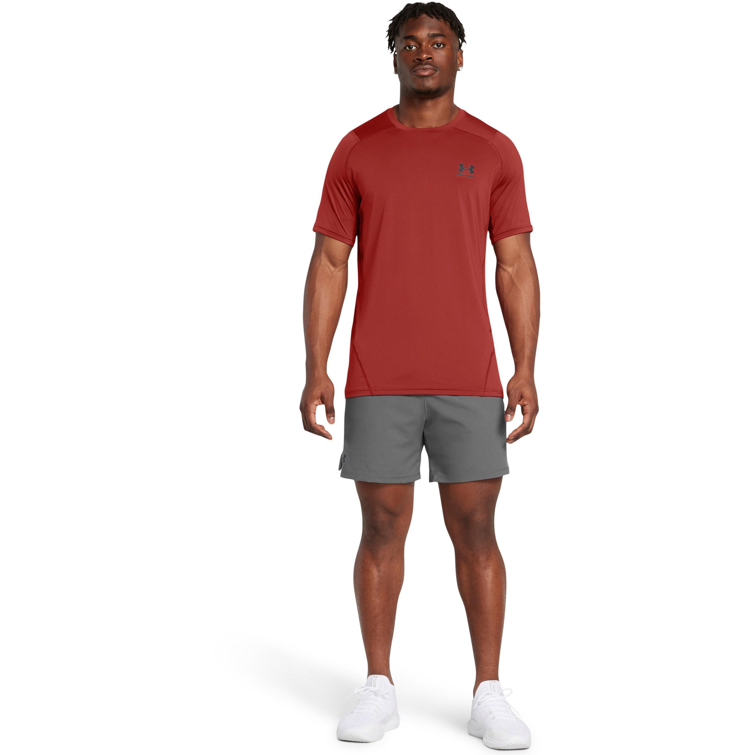 UNDER ARMOUR Regular Workout Pants in Grey