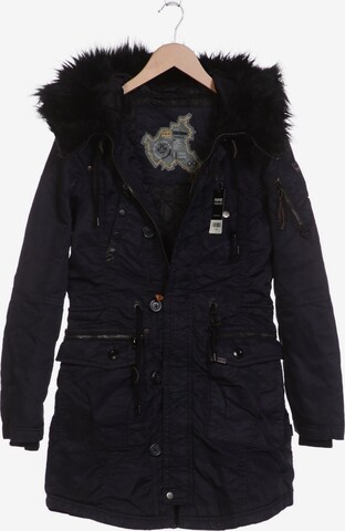 khujo Jacket & Coat in S in Blue: front