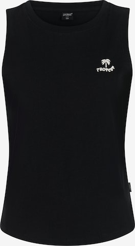 PROTEST Top 'PRTReturn' in Black: front