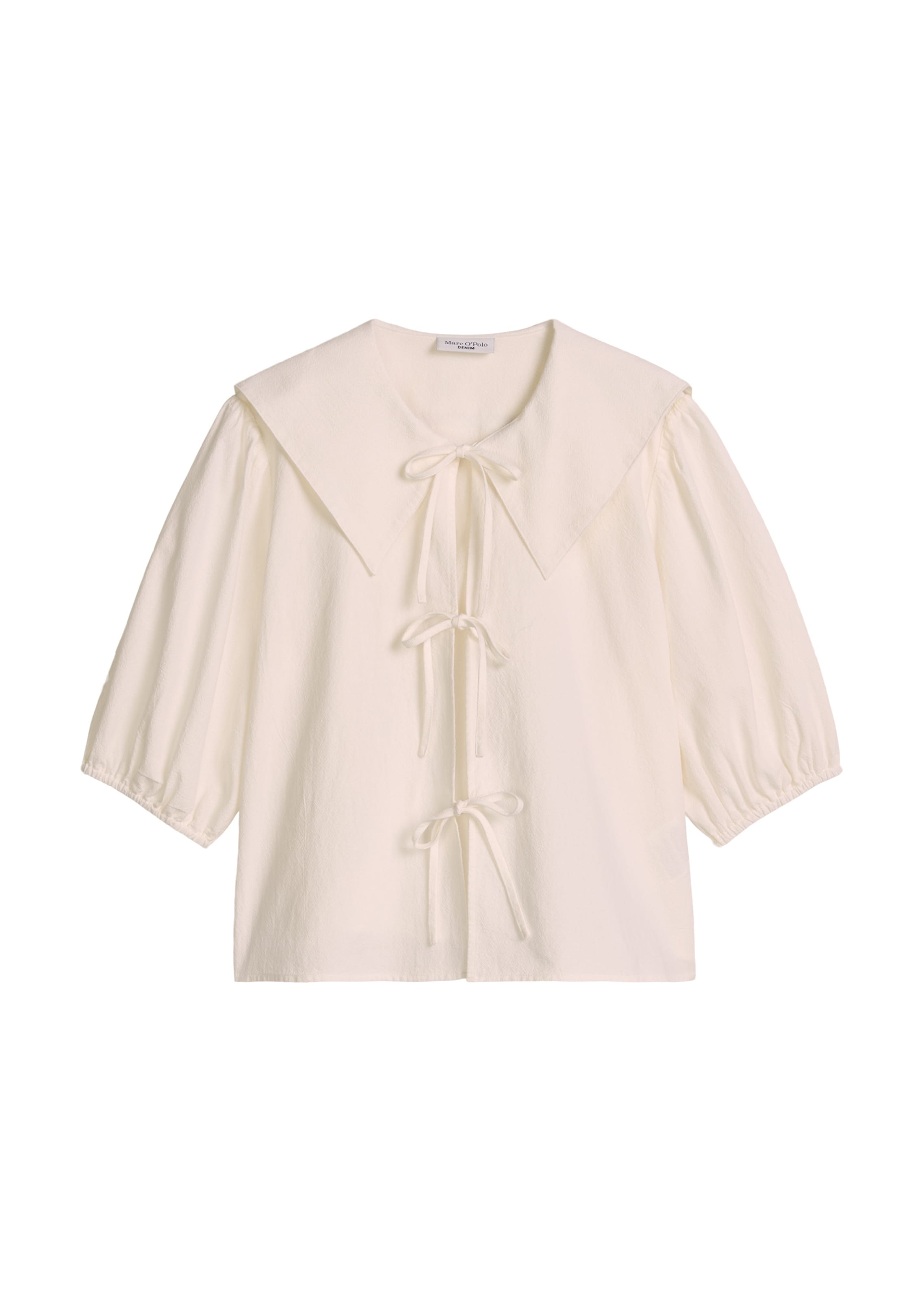 Marc O'Polo DENIM Blouse in Beige: front